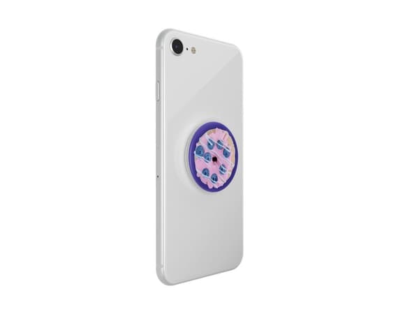 PopSockets PopTop BlueBerry Donut, Grippi, Mustikka, 38,8 mm, 7,7 mm, 24,3 mm