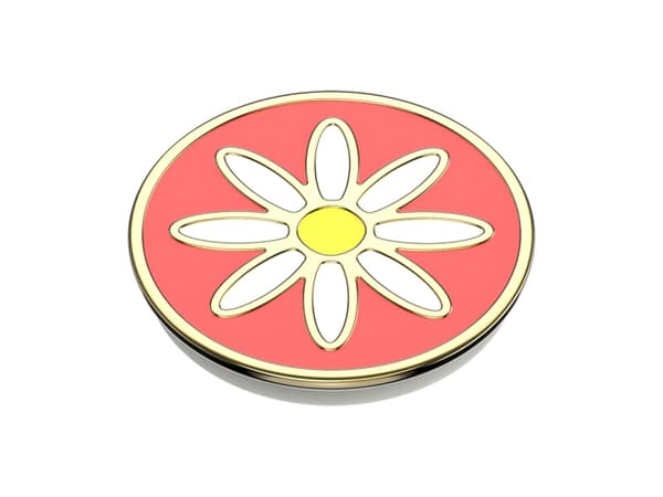 POPSOCKETS Emalje Quaint Daisy Coral