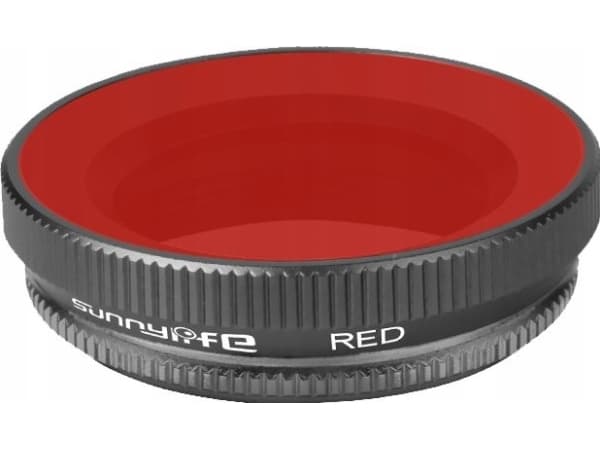 SunnyLife Rødt Filter Rødt Undervann For DJI Osmo Action