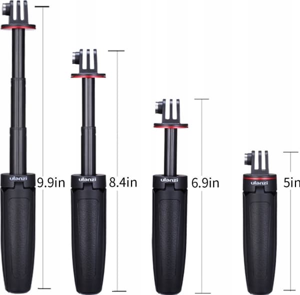 Ulanzi Monopod Tripod för Gopro/Sjcam/Xiaomi/Dji Osmo Action - Ulanzi Mt-09