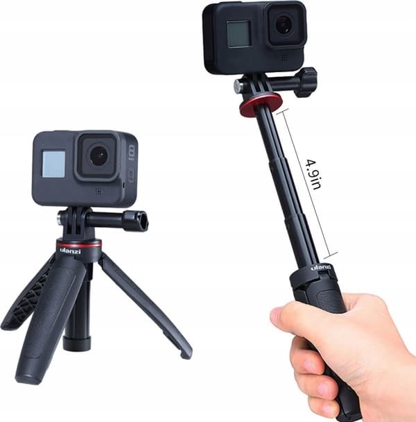 Ulanzi Monopod Tripod för Gopro/Sjcam/Xiaomi/Dji Osmo Action - Ulanzi Mt-09
