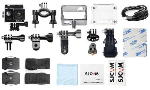 SJCAM SJ4000 WiFi-kamera svart