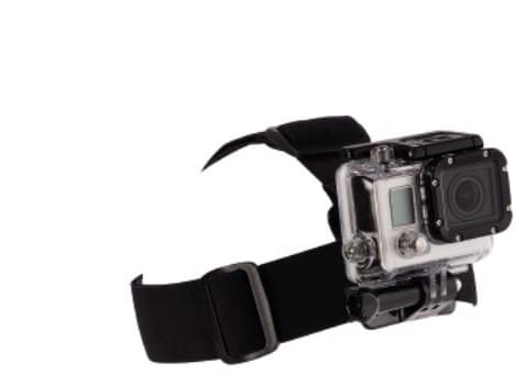 Hama Head Strap Mount - Stödsystem - huvudbandsmontering - hjälm - för GoPro HD HERO; HD HERO2; HERO3; HERO3+; HERO4