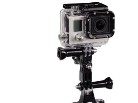 Hama - Liten - stödsystem - styrstångsmontering - styrstång - för GoPro HD HERO; HD HERO2; HERO3; HERO4
