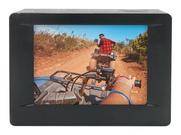 Easypix GoXtreme Enduro Black - Actionkamera - 4K / 30 fps - 8.0 MP - Wireless LAN - under vannet inntil 30 m - svart