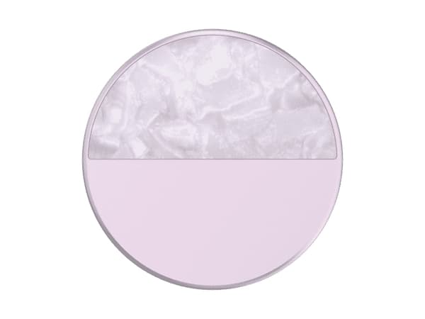 PopSockets PopGrip - Fingergrepp/vikbart ställ för mobiltelefon - Glam Inlay Acetate Lilac