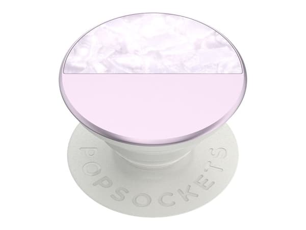 PopSockets PopGrip - Sormikahva/støtteben mobiltelefonille - Glam Inlay Asetaatti Lilac