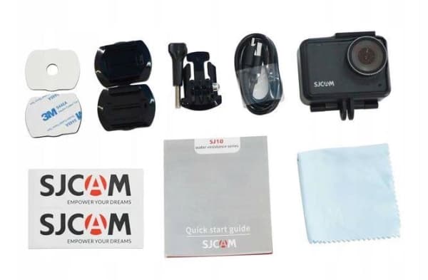 SJCAM SJ10 Pro, 4K Ultra HD, 12 MP, 60 fps, Wi-Fi, 1300 mAh, 85 g