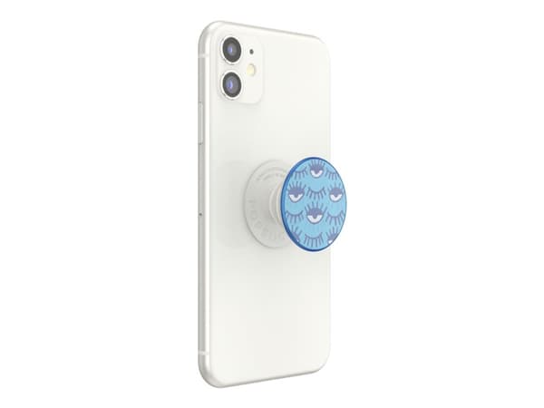 PopSockets PopGrip - Fingergrepp/vikbart ställ för mobiltelefon - animeras i lutning - Lenticular Wink