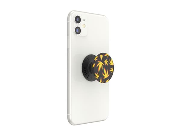 PopSockets PopGrip - Fingergrepp/vikbart ställ för mobiltelefon - The OG