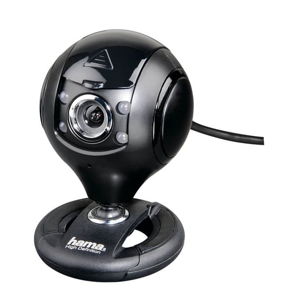 HAMA Webcam HD Spy Protection 16:9 Sort Sort