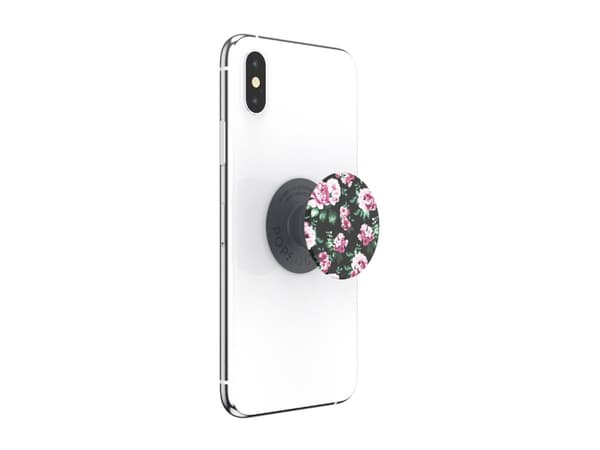 PopSockets PopGrip Basic - Fingergrep/stativ for mobiltelefon - universell - English Garden