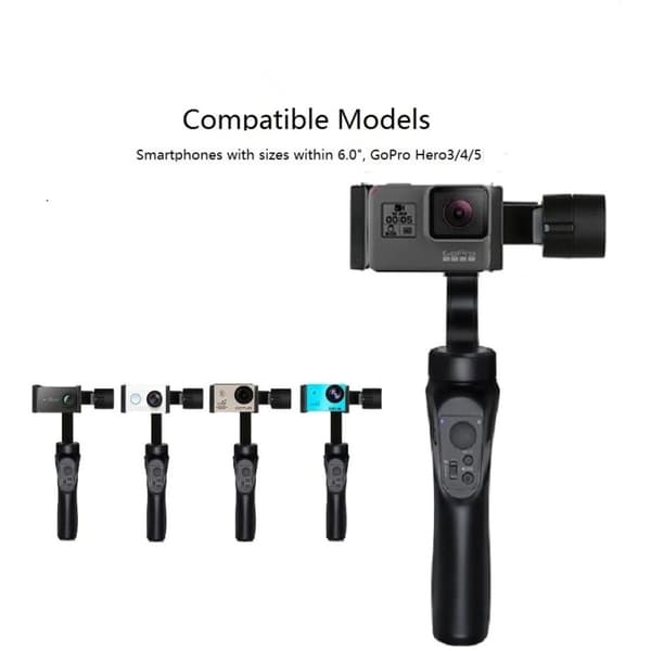 H4 Gimbal Stabilisator till Smartphone & GoPro