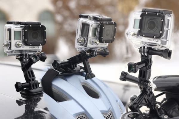 Xrec 2x ledd for montering av Gopro / Sjcam / Xiaomi / Xiaoyi kameraer