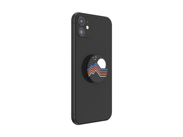 PopSockets PopGrip - Fingergrip/støtteben for mobiltelefon - udskiftelig - Moon Horizon