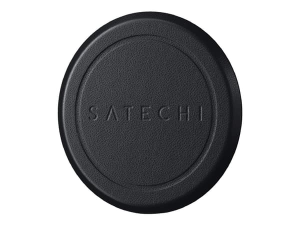 Satechi ST-ELMSK, Magneettiklipsi, Musta, Nahka, Apple, iPhone 11 & 12