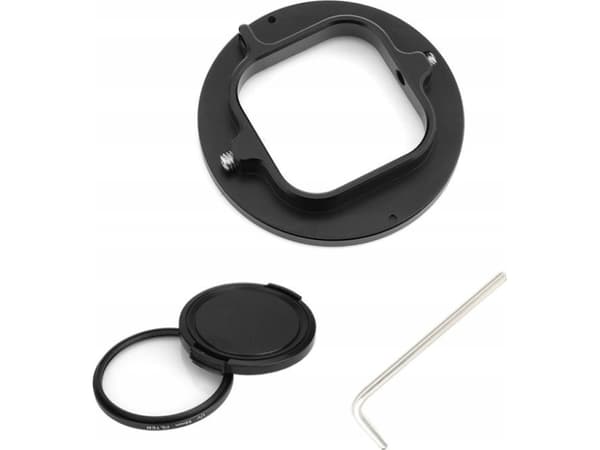 Puluz  3w1 Adapter Filtr Uv Dekielek 52mm Do Gopro Hero 9 Black