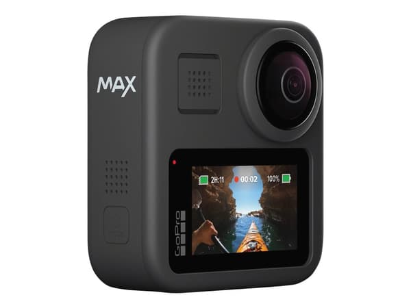 GoPro MAX - 360 grader aktionkamera - 5.6K / 30 fps - 16.0 MP - Wi-Fi - undervatten upp till 5 m