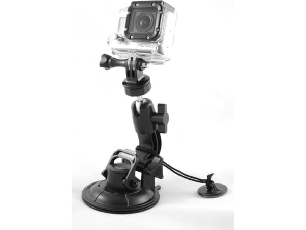 Xrec Security Mount - kameran kiinnitys Gopro Hero 7 Silver - kameran kiinnityslaitteille Hopea
