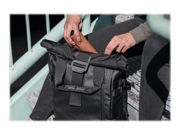WANDRD ALL-NEW PRVKE - Ryggsekk for digitalbildekamera med linser / notebook - presenning, 1680D ballistisk nylon - svart - 16"