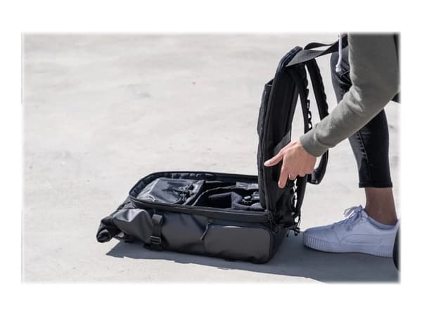 WANDRD ALL-NEW PRVKE - Ryggsekk for digitalbildekamera med linser / notebook - presenning, 1680D ballistisk nylon - svart - 16"