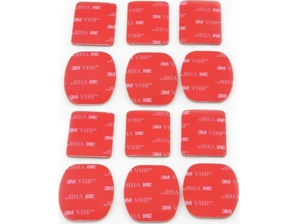 Xrec Adhesives 3m Vhb 12x Tape / Sticker For Gopro Hero 4 3+ 3 2 1