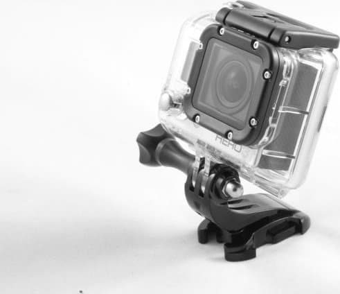 Xrec Stick-on jalusta 3m + J-koukku Gopro Hero 5 4 3+ 3 + 2:lle