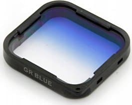 Xrec Half Filter sininen Gopro Hero 5 Black -mallille