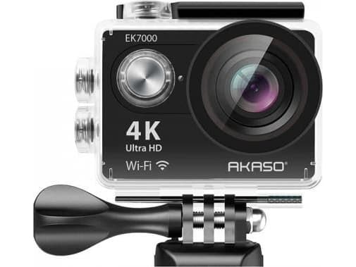 Akaso EK7000, 4K Ultra HD, CMOS, 12 MP, 25 fps, Wi-Fi, 1050 mAh
