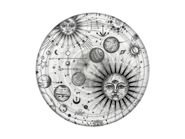 Popsockets 2 Plant Cosmic Sun 806488 puhelimen pidike ja jalusta - premium-luokka