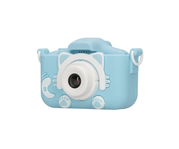 Extralink Kids Camera H27 Dual Blue | Digitalkamera | 1080P 30 fps, 2,0" skjerm