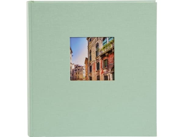 Goldbuch Album GOLDBUCH 31 507 Bella Vista aqua 30x31/100 pages, white leaves | corners/stickers | bookbinding
