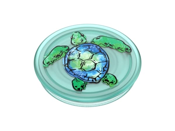 PopSockets PlantCore Grip Translucent Tortuga, Grep, Grønn, Translucent, Universell, 1 stykker, 38,8 mm, 7,7 mm