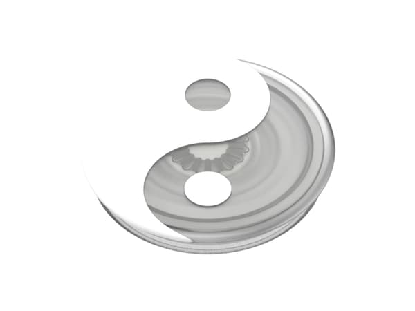 PopSockets 806496, Grep, Grå, Hvit, Polymer, Alle merker, 1 stykker, 38,8 mm