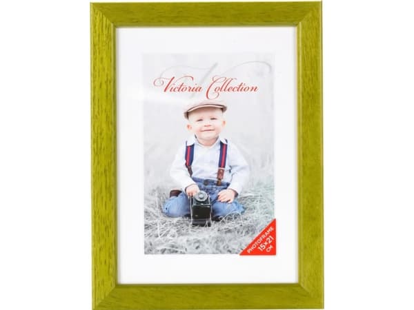 Photo frame Natura 15x21, light green