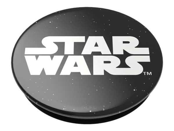 PopSockets Star Wars, Grippi, Musta, 38,8 mm, 7,7 mm, 24,3 mm