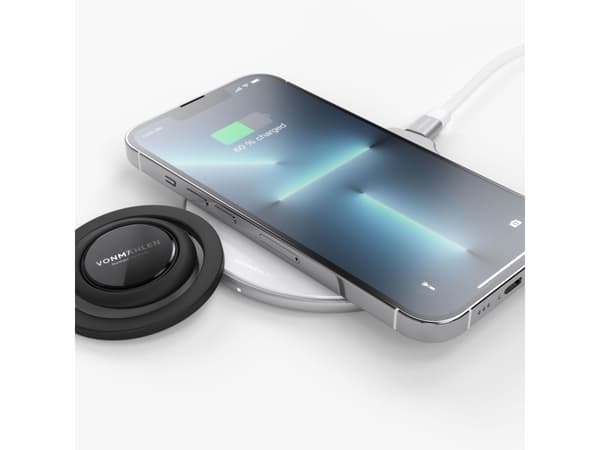 Vonmählen Backflip Mag, Grep, Sort, Akrylonitril-butadien-styren (ABS), Polykarbonat (PC), Polymetylmetakrylat (PMMA), Silikon, Apple, iPhone 12, 13,