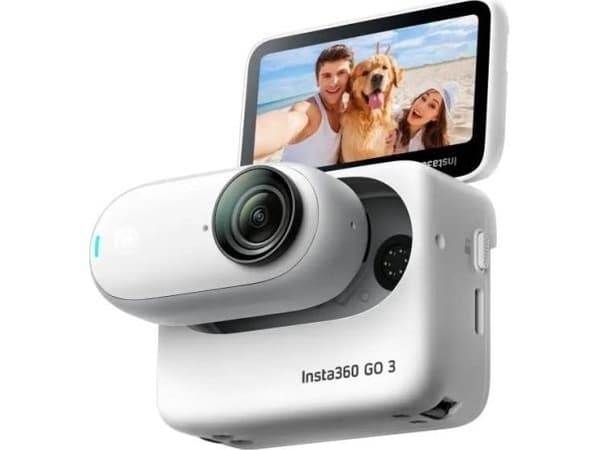 Insta360 Go 3 - Actionkamera - 2,7 K / 30 fps - flash 64 GB - Wi-Fi, Bluetooth - under vannet inntil 5 m - hvit