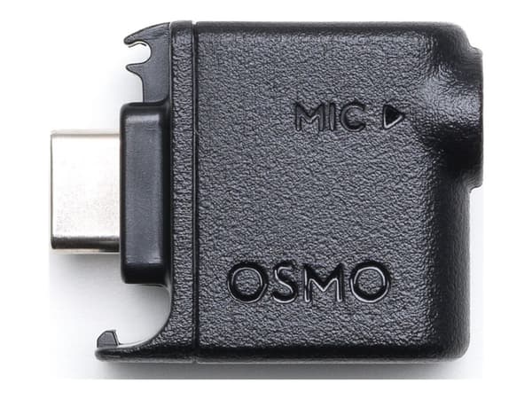 DJI - Mikrofonadapter - miniplugg hunn til 24 pins USB-C