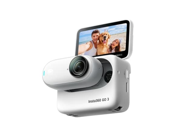 Insta360 Go 3 - Actionkamera - 2,7 K / 30 fps - flash 128 GB - Wi-Fi, Bluetooth - under vannet inntil 5 m - hvit