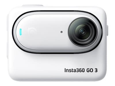 Insta360 Go 3 - Action-kamera - 2,7K / 30 fps - salama 32 GB - Wi-Fi, Bluetooth - jaervands op til 5 m - hvid Valkoinen