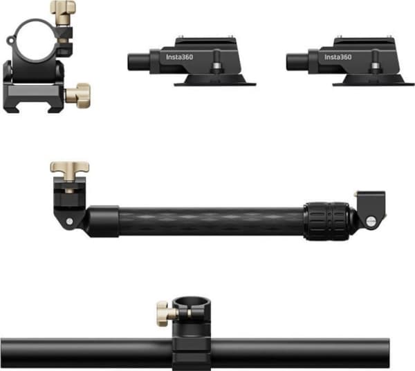 Insta360 - Standard Bundle - monteringspakke - kaksoisimukuppi - Insta360 Go 3, ONE RS 1-tuumainen 360, ONE RS 4K, ONE RS Twin Edition, One X3, X3, O