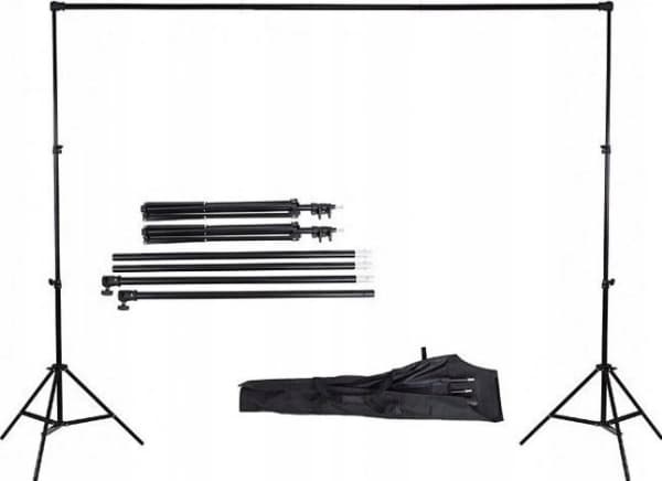 studio Massa Atelier For Background - 2x 210cm kolmijalka + 152/228/304cm tanko + kotelo
