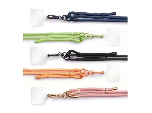 Hama 00135285, Strop / Belte, Sort, Metall, Tekstil, 1 stykker, 2 m