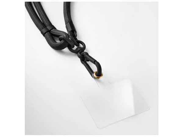 Hama 00135285, Strop / Belte, Sort, Metall, Tekstil, 1 stykker, 2 m