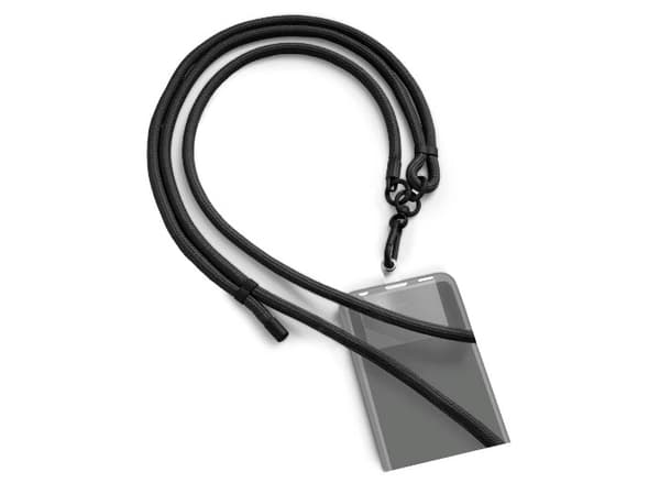 Hama 00135285, Strop / Belte, Sort, Metall, Tekstil, 1 stykker, 2 m