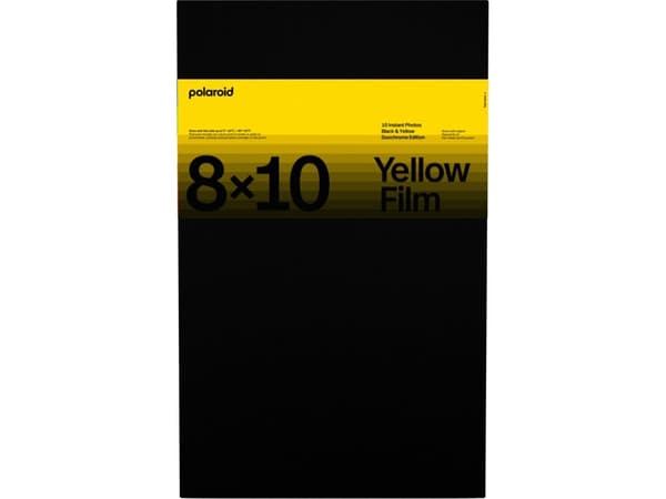 Polaroid Duochrome Film For 8x10 Black & Yellow Edition, 10 styck, Nederländerna, 1,3 kg, 1,4 kg, 430 mm, 260 mm