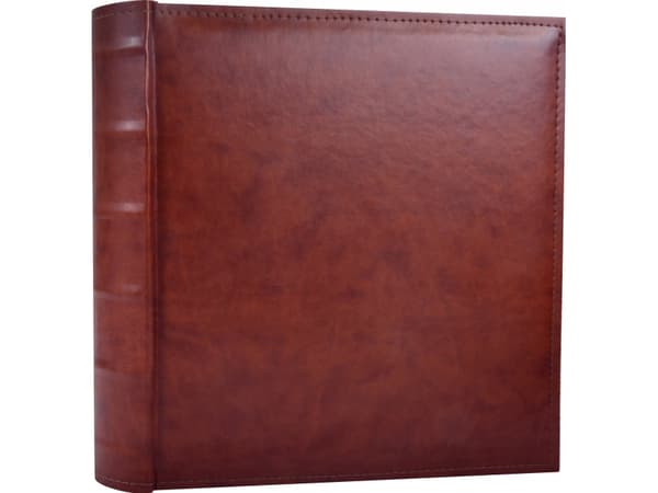 GEDEON Album GED DBCL50 DELUX BRUN 29x32/100 sider | Kremblader l | hjørner/klistremerker | bokbinding | maks 10x15 400