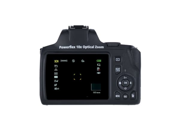 Rollei Powerflex 10x, 64 MP, 9200 x 6900 pixels, 10x, 4K Ultra HD, 606 g, Black