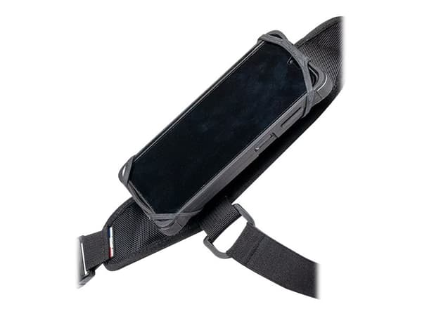 Mobilis - Bryststropp - with universal device holder - from 5" to 7" - svart